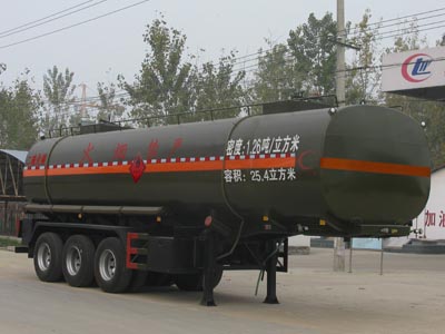 25.4立方二硫化碳半掛車(chē) 